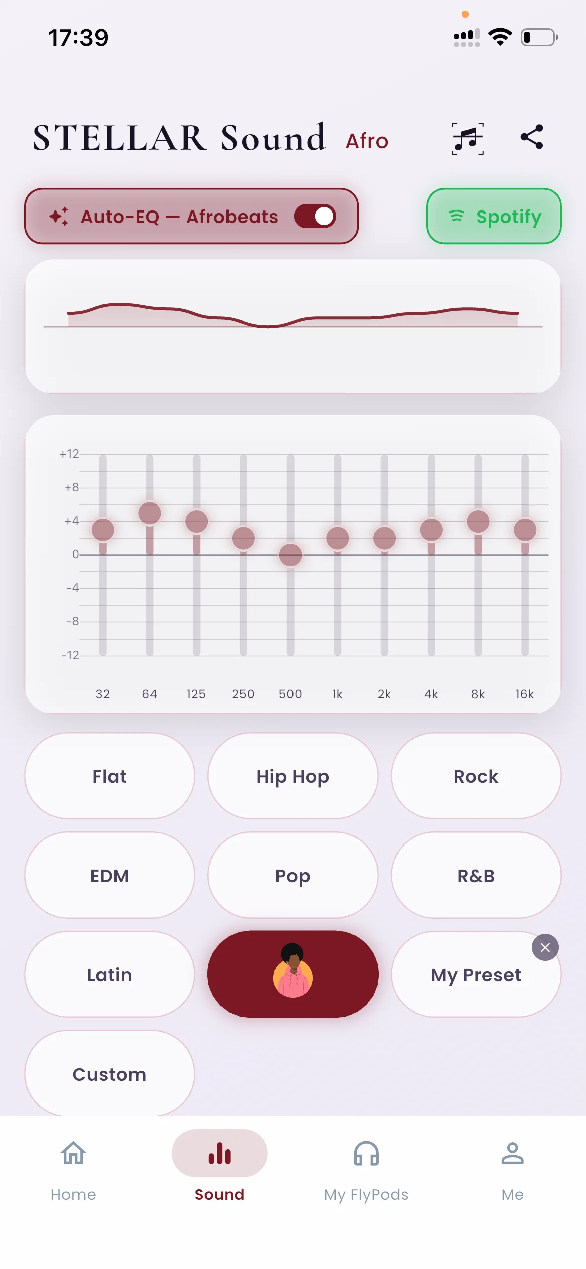 STELLARvibe Sound page — Nova theme