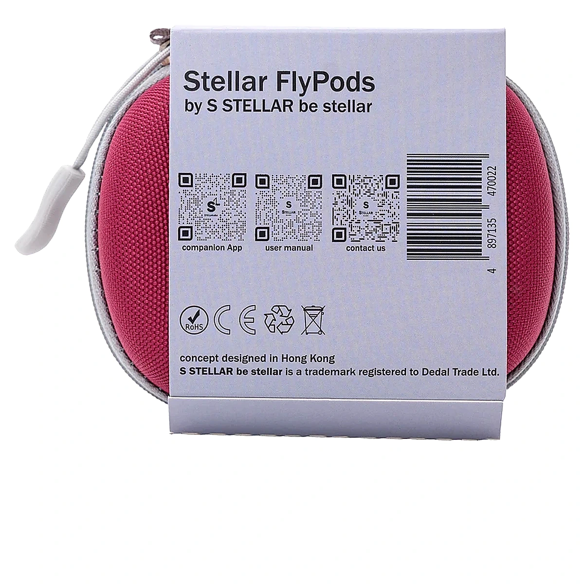 STELLAR FlyPods — carry case back